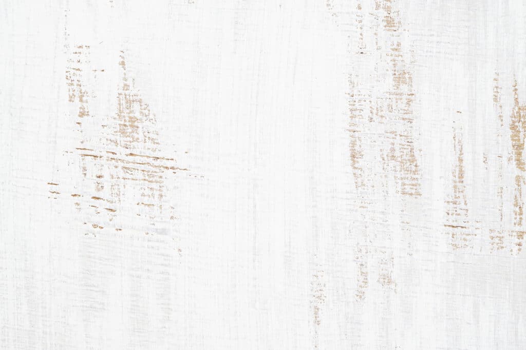 White painted wood texture seamless rusty grunge background, Scratched white paint on planks of wood wall
